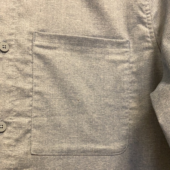 Lululemon Blue Button Up Shirt Size Medium - Picture 7 of 13